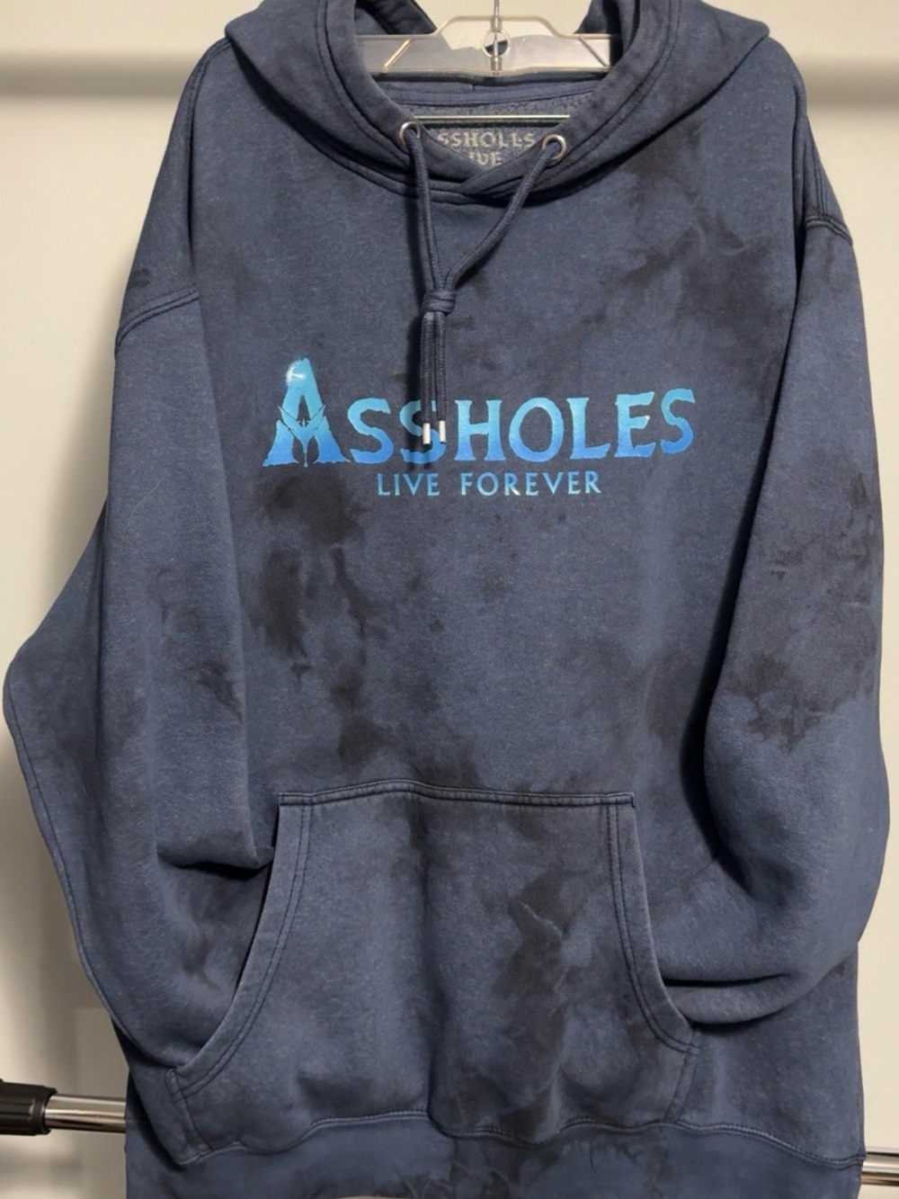 Assholes Live Forever Avatar Inspired Tie Dye Hoodie